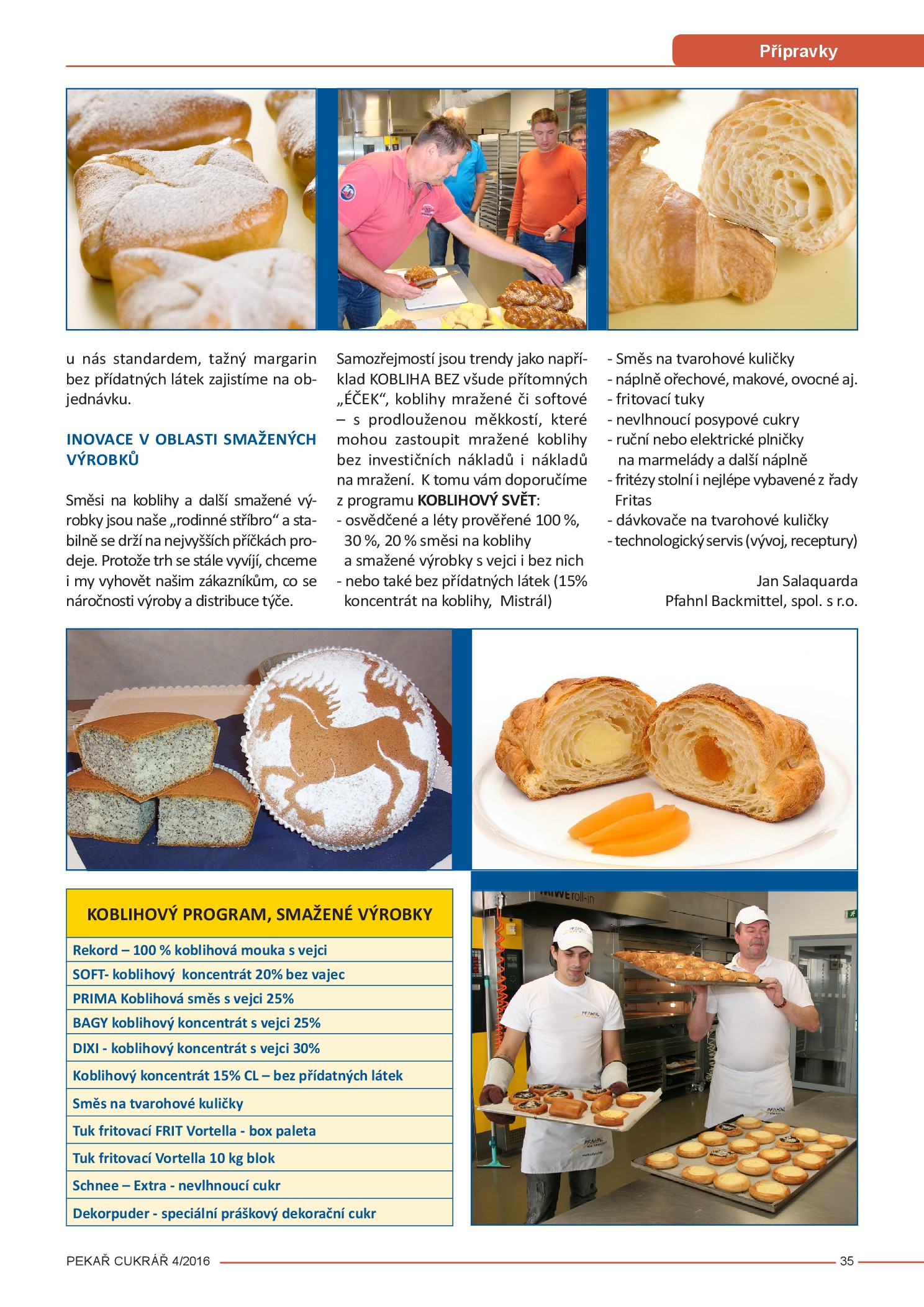 LISTOVÉ, PLUNDROVÉ, INOVACE KOBLIH LISTOVÉ, PLUNDROVÉ, INOVACE KOBLIH